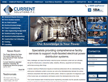 Tablet Screenshot of currentsolutionspc.com